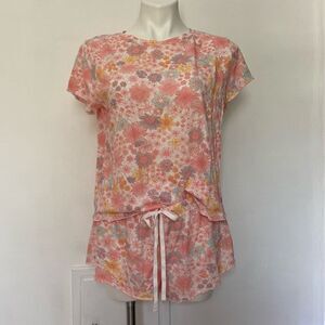 Lauren Conrad Pajama Short set Floral Vintage Daisy